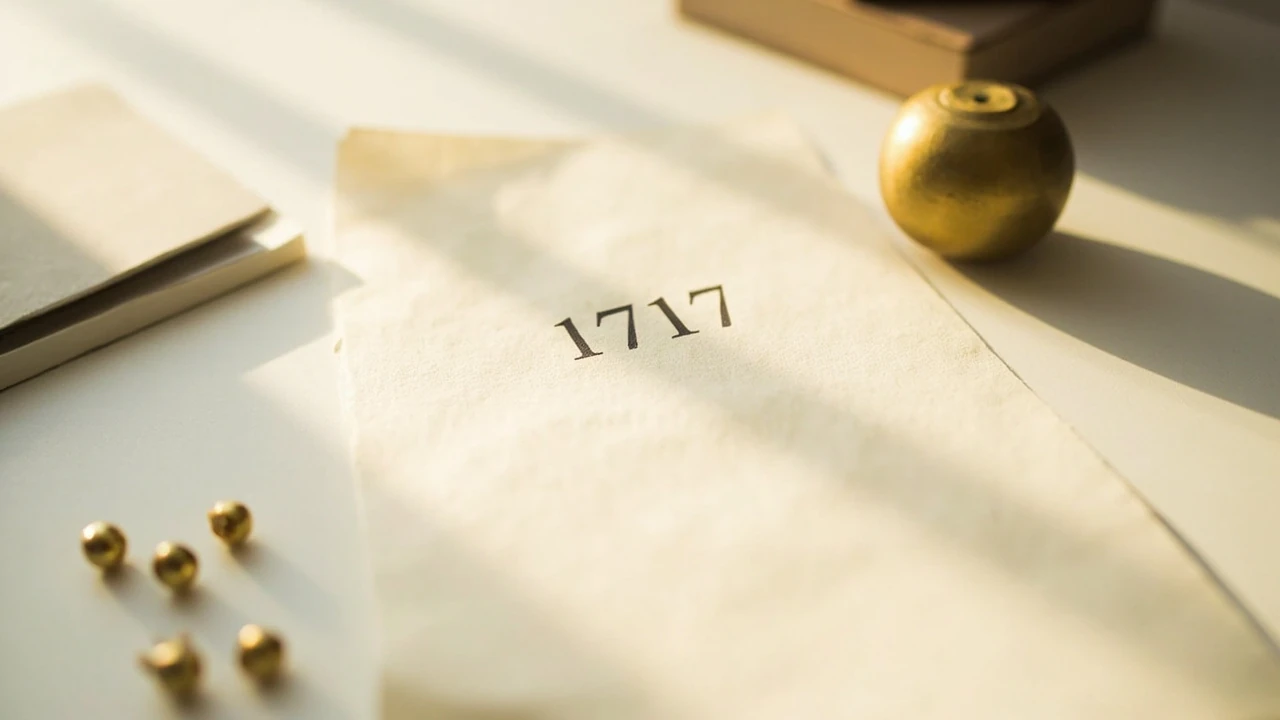 1717 significato: lettura numerologica, somma teosofica e relazione con 17 e 171